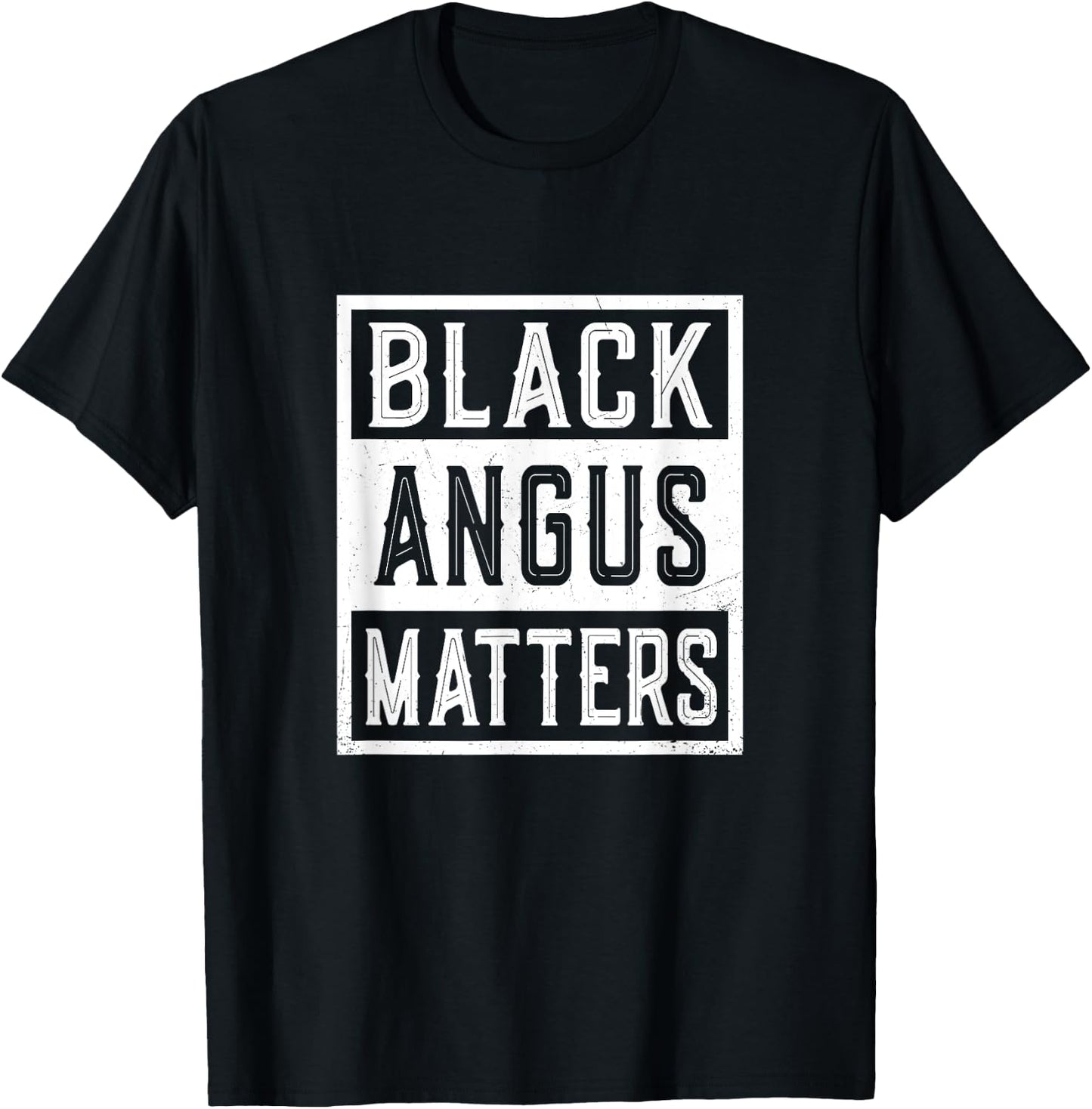 Black angus matters - Black angus rancher T-Shirt - T-Shirt | Black