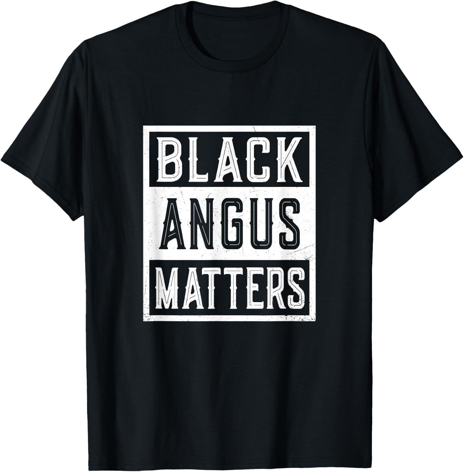 Black angus matters - Black angus rancher T-Shirt - T-Shirt | Black