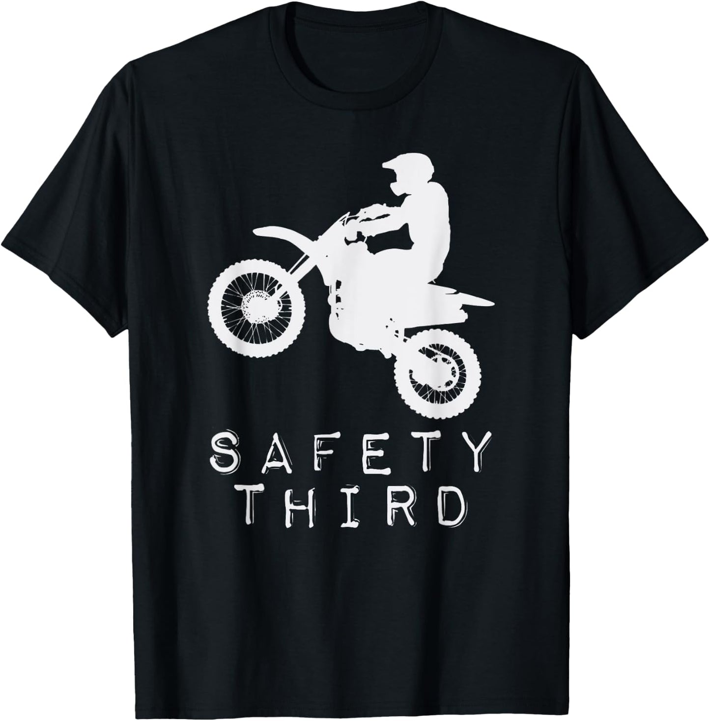 Safety Third T Shirt 3rd Motorcycle Motorbike T-Shirt - T-Shirt | Black