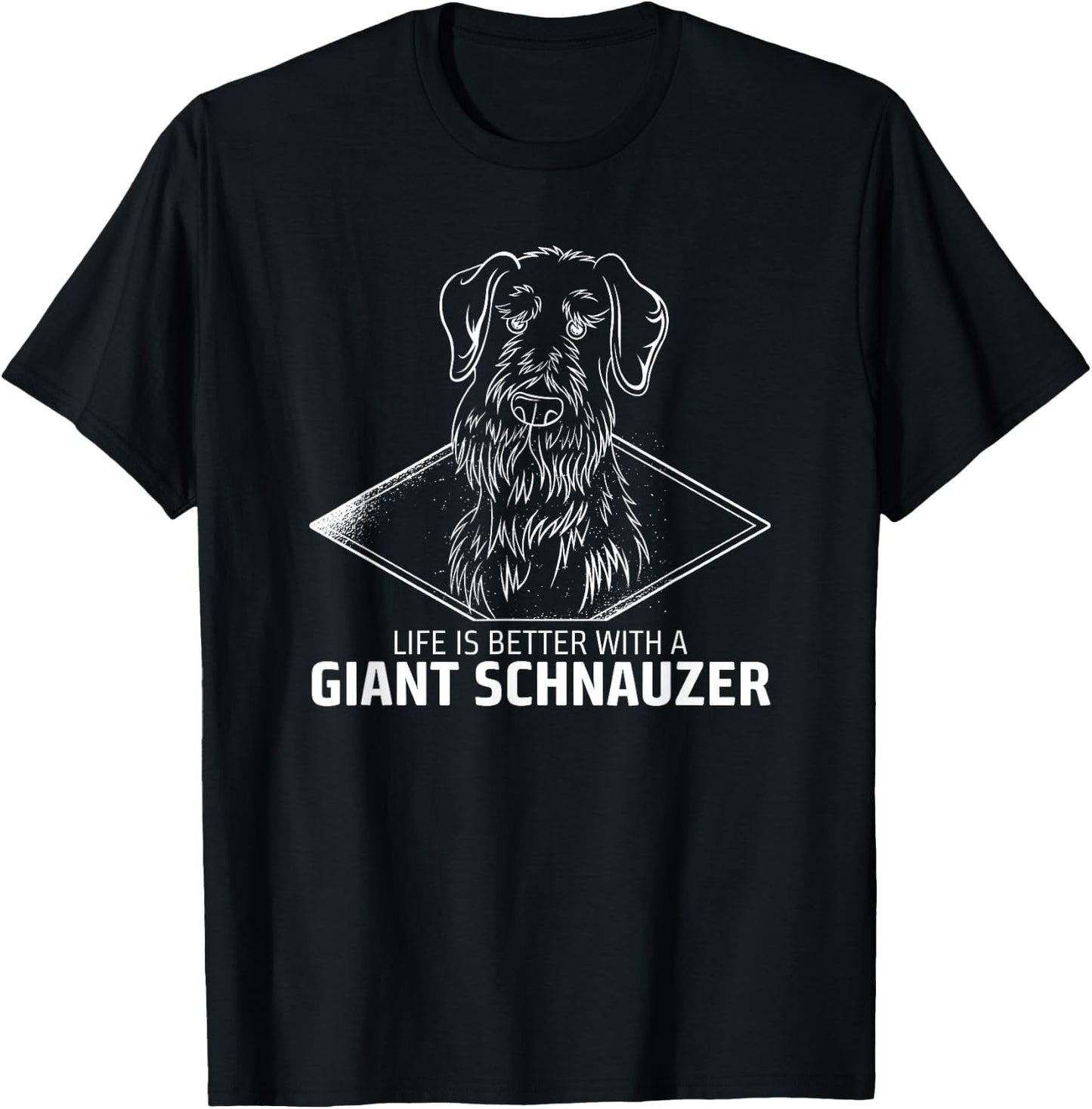 Giant Schnauzer Gift T-Shirt - T-Shirt | Black