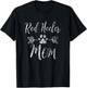 Red Heeler Mom Shirt Cattle Dog Lover Owner Funny Dog Mom Women T-Shirt - T-Shirt | Black