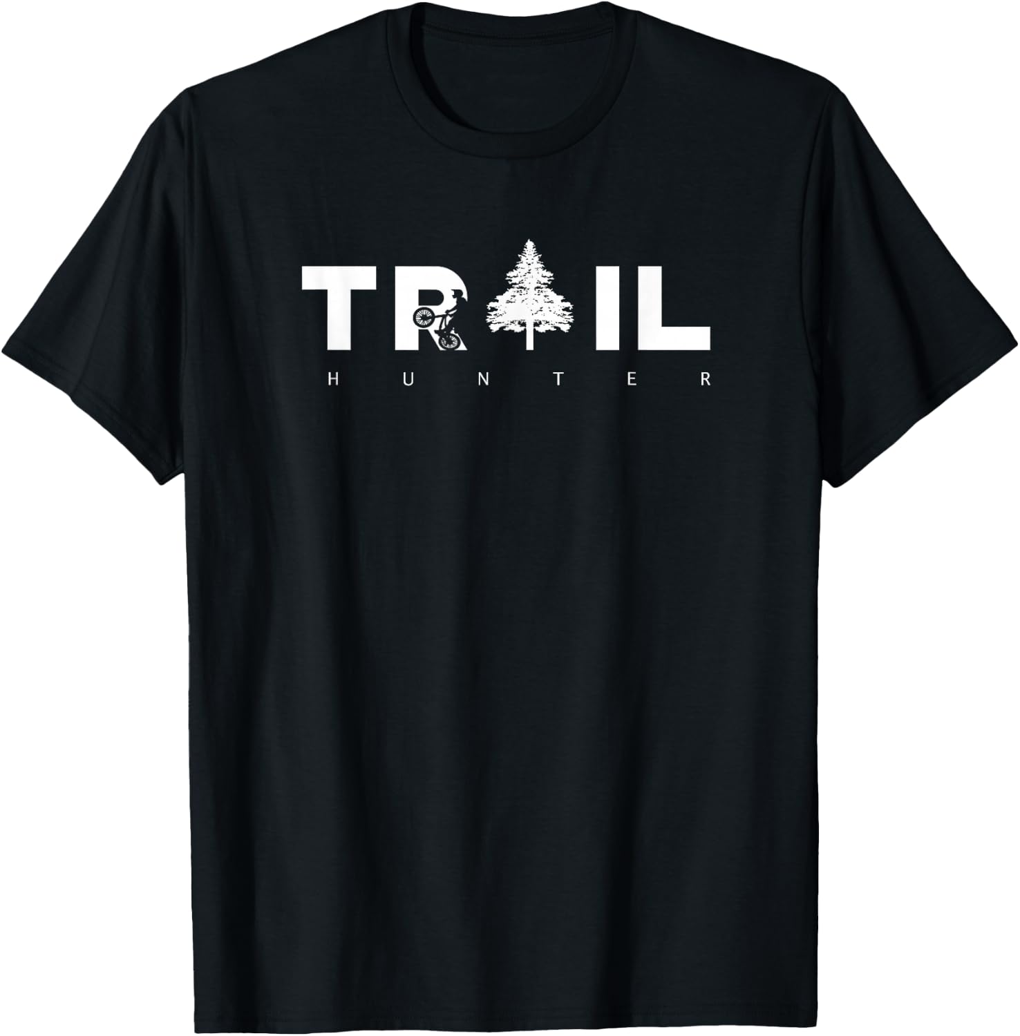 Trail hunter MTB Mountain Bike T-Shirt - T-Shirt | Black