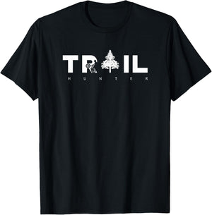 Trail hunter MTB Mountain Bike T-Shirt - T-Shirt | Black