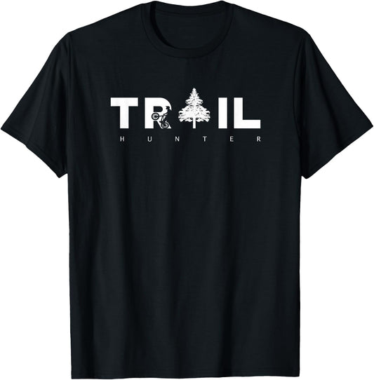 Trail hunter MTB Mountain Bike T-Shirt - T-Shirt | Black