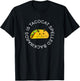 Tacocat Spelled Backwards is Tacocat Tacos Cat T-Shirt - T-Shirt | Black