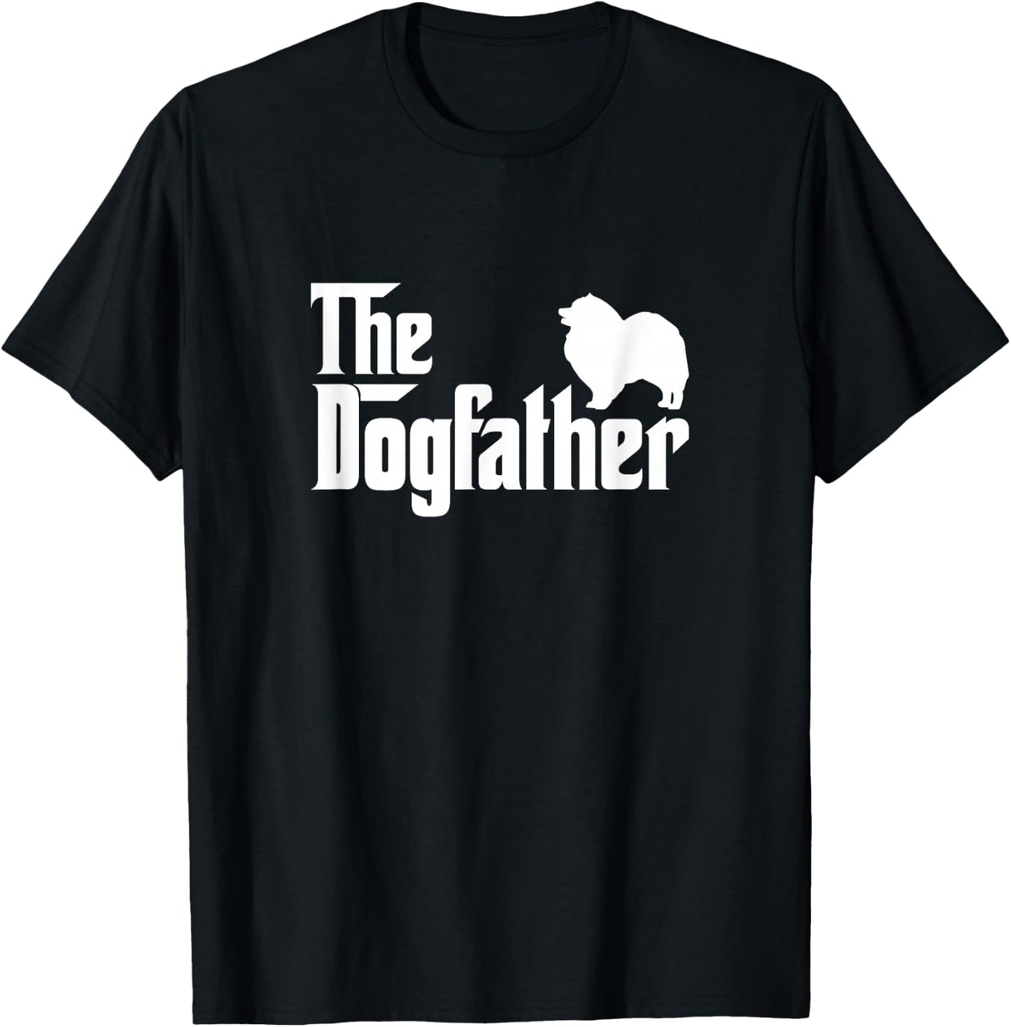 Keeshonden Lover Gift DogFather T-Shirt - T-Shirt | Black