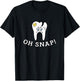 Teeth Doctor Dental Hygienic Dentist Oh Snap T-Shirt - T-Shirt | Black