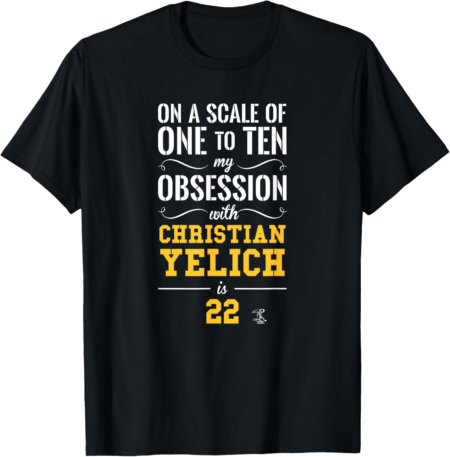 Christian Yelich Scale of 1 to 10 Gameday T-Shirt - T-Shirt | Black