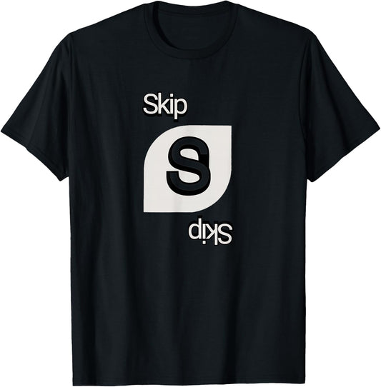 UNO - Skip Card T-Shirt - T-Shirt | Black