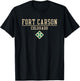 Fort Carson Colorado Army United States Military T-Shirt - T-Shirt | Black
