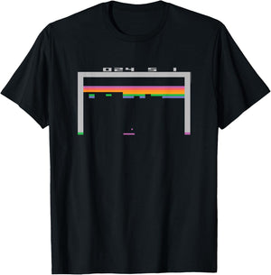 ATARI Breakout Gameplay Screen Iconic Game T-Shirt - T-Shirt | Black