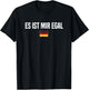 I Don't Care in German Language Germany Funny German Saying T-Shirt - T-Shirt | Black