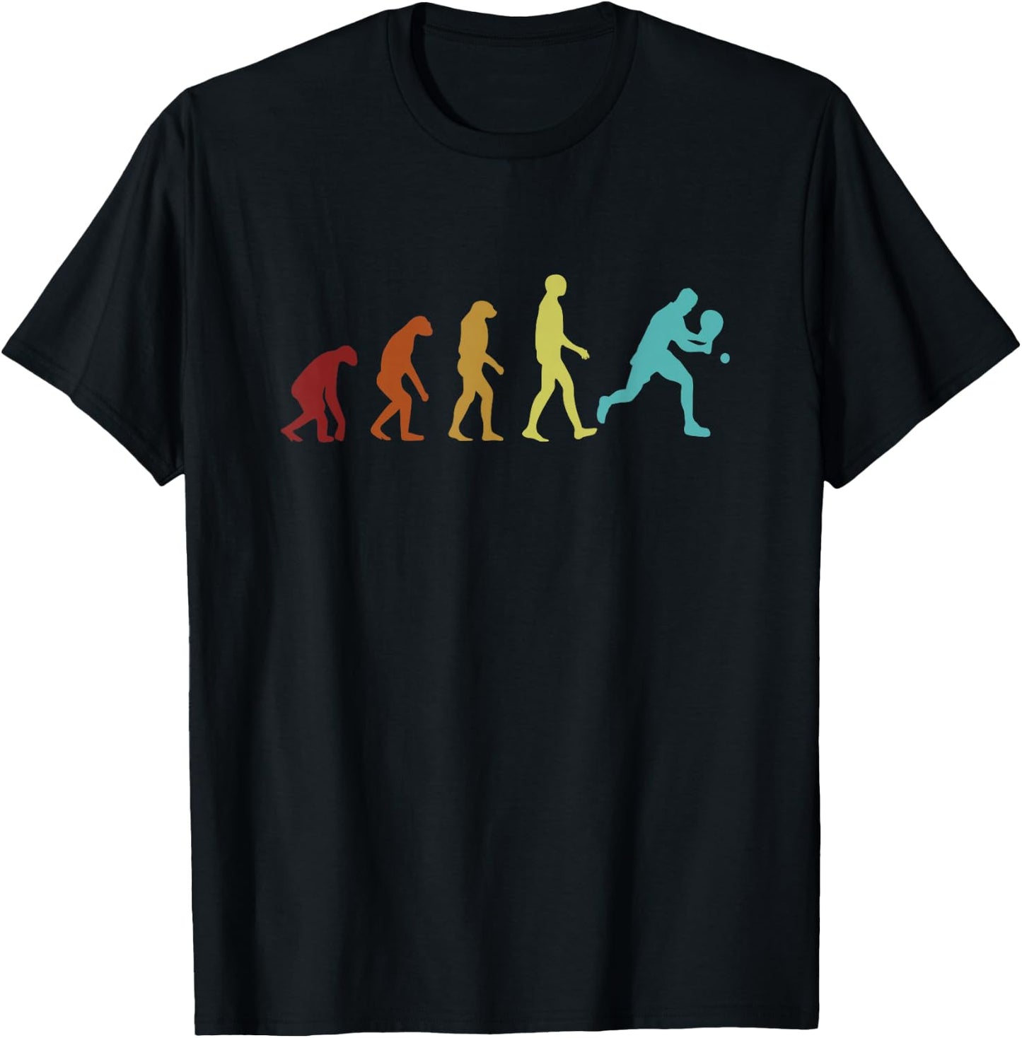 Padel Evolution Platform Tennis Paddleball Padel T-Shirt - T-Shirt | Black