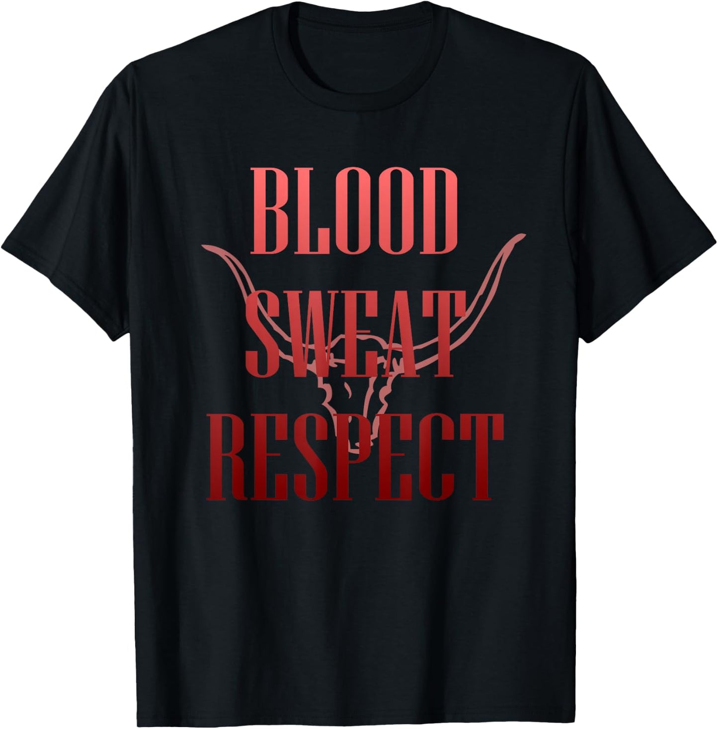 Blood Sweat Respect - Gym Motivation - Rage Mode T-Shirt - T-Shirt | Black
