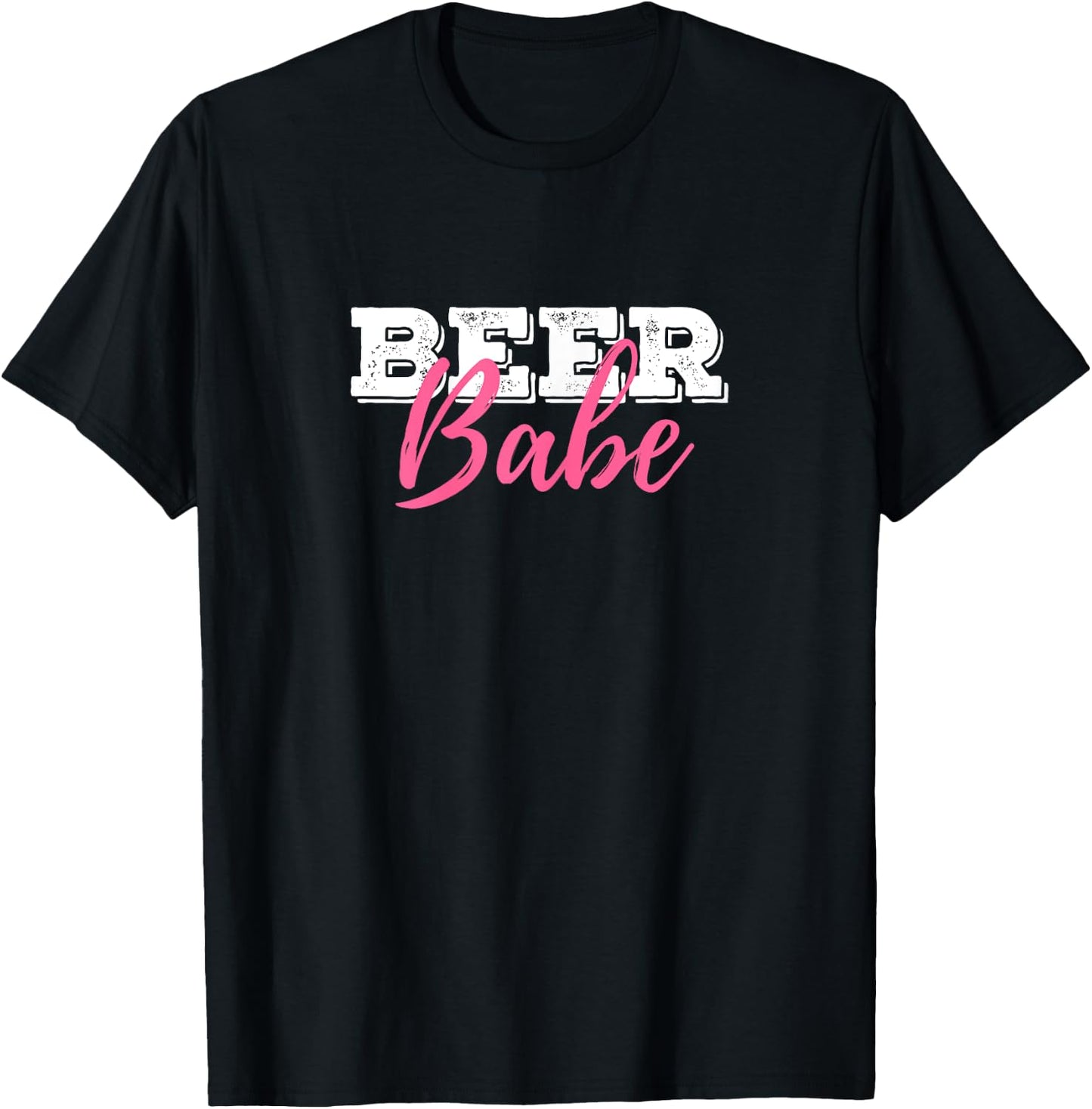 Beer Babe For A Female Beer Drinker T-Shirt - T-Shirt | Black