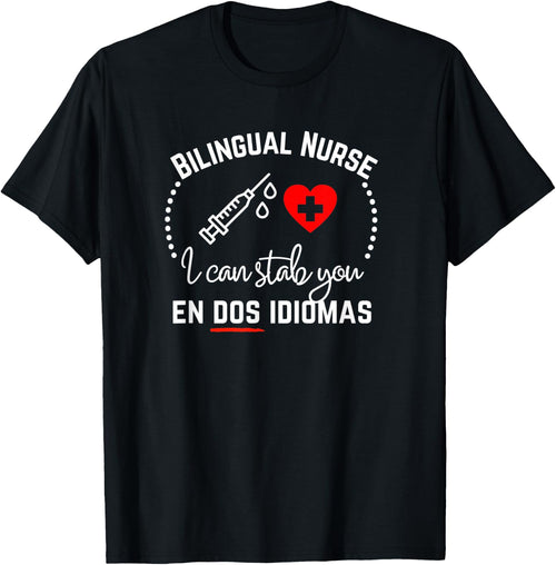 Funny Bilingual Nurse English Spanish ED Med Surg