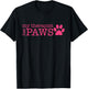 My Therapist Has Paws - My Therapist Has Paws T-Shirt - T-Shirt | Black
