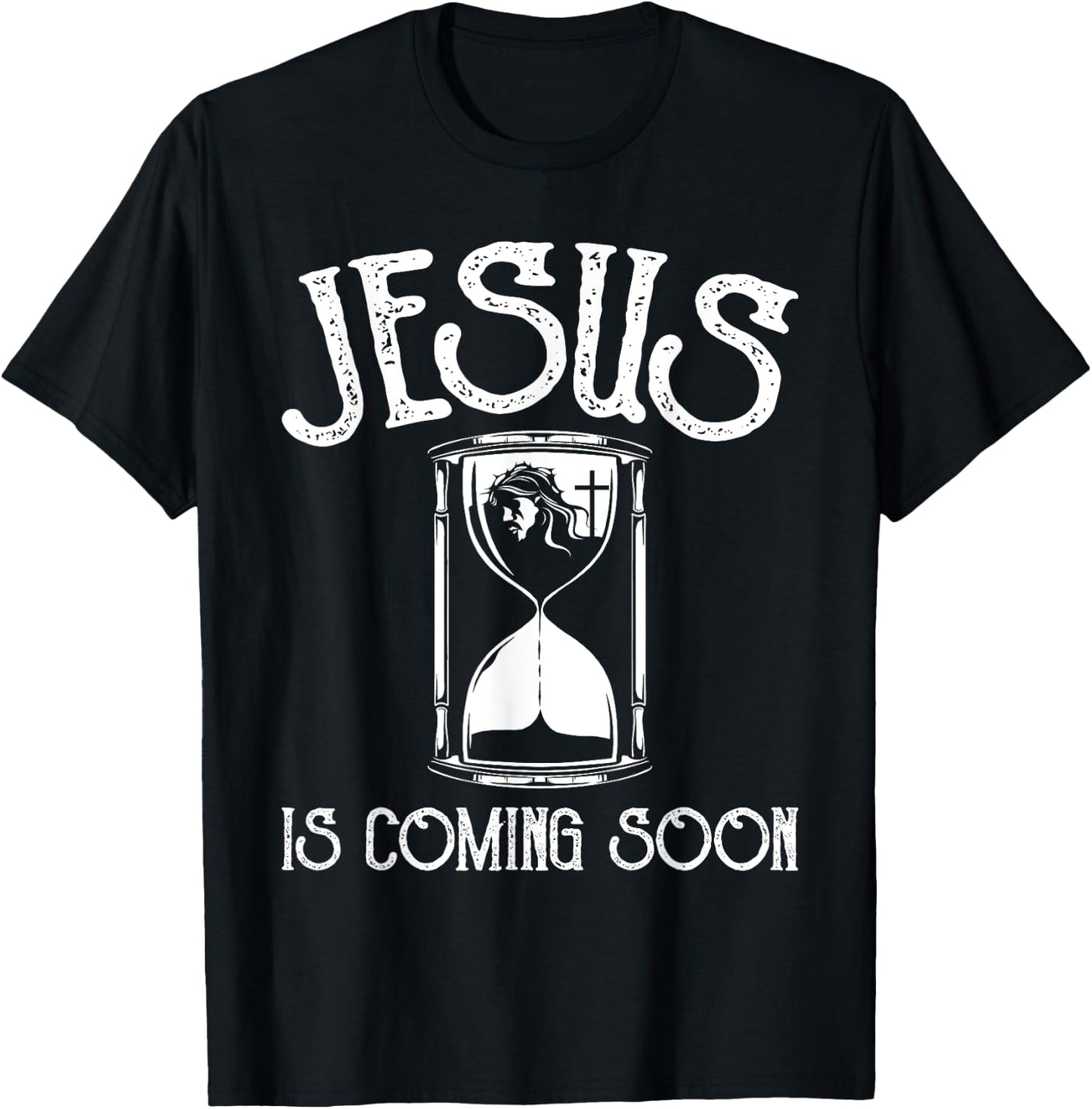 Jesus Is Coming Soon - Christian Religious Bible Church T-Shirt - T-Shirt | Black