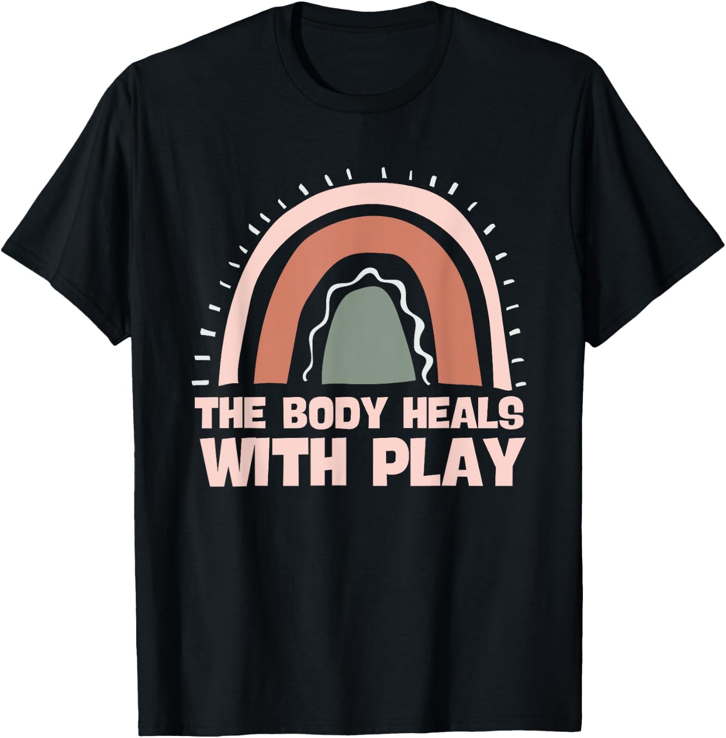 Play Therapist - Recreational Therapy Therapist RT Month T-Shirt - T-Shirt | Black