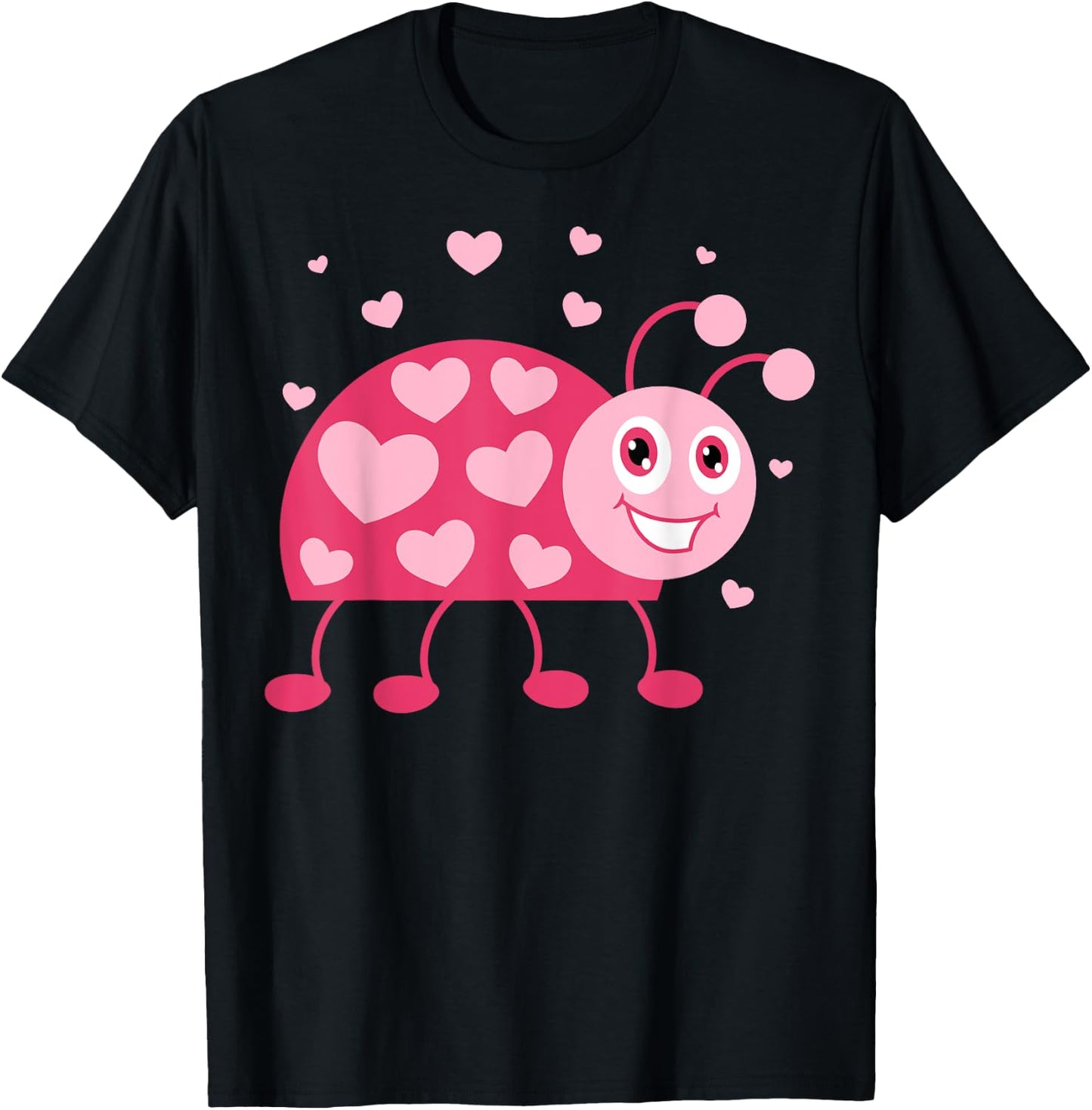 Ladybird Ladybugs Ladybeetles Insect Fans Entomophiles T-Shirt - T-Shirt | Black