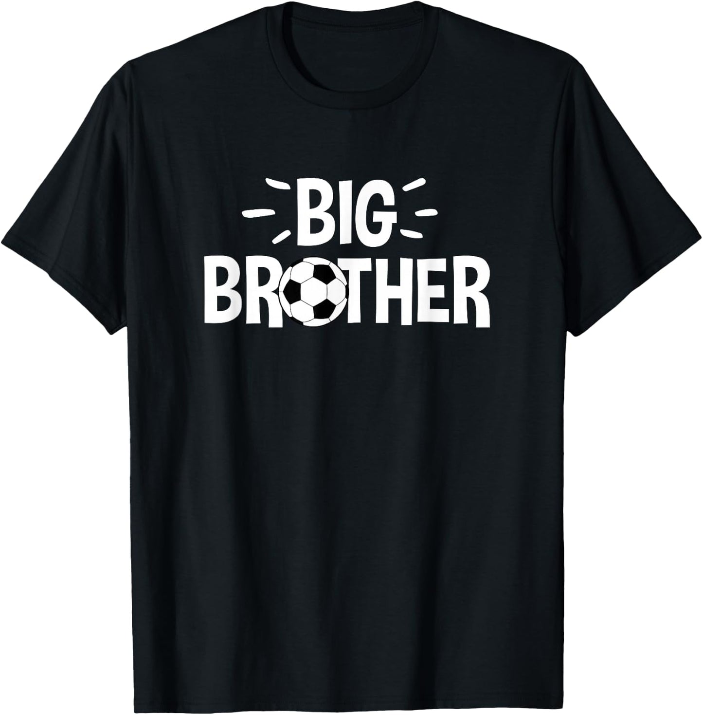 Big Brother Soccer T-Shirt - T-Shirt | Black