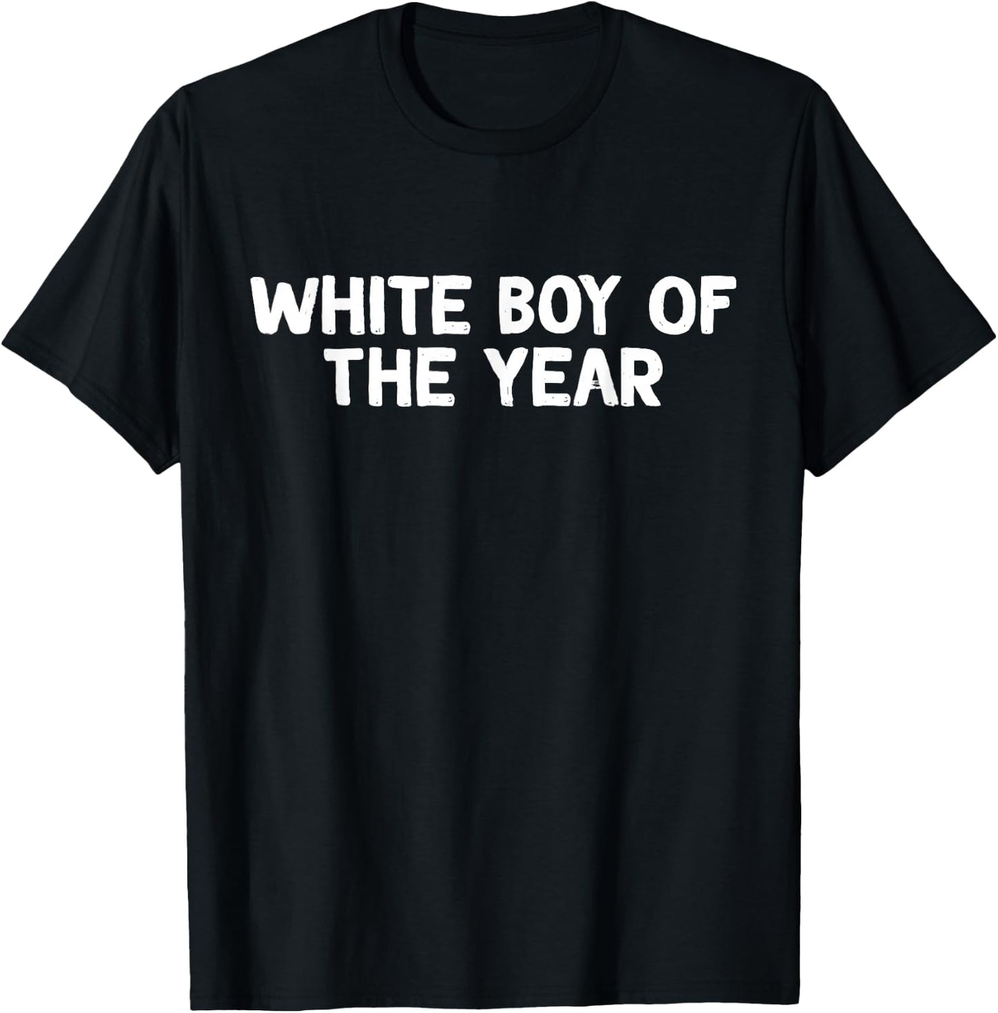 White Boy Of The Year T-Shirt - T-Shirt | Black