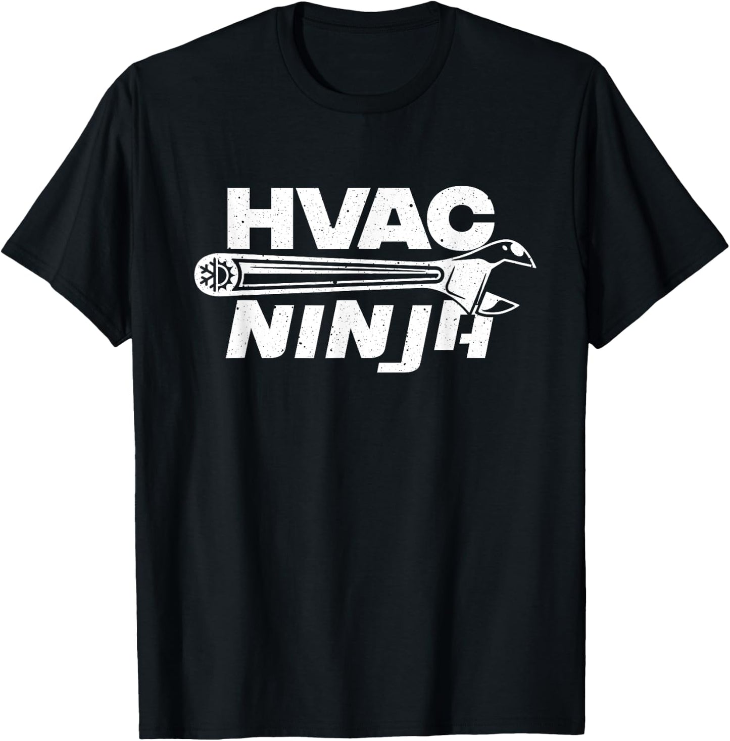 Funny HVAC Gift Cool Technician Air Condition Lover T-Shirt - T-Shirt | Black