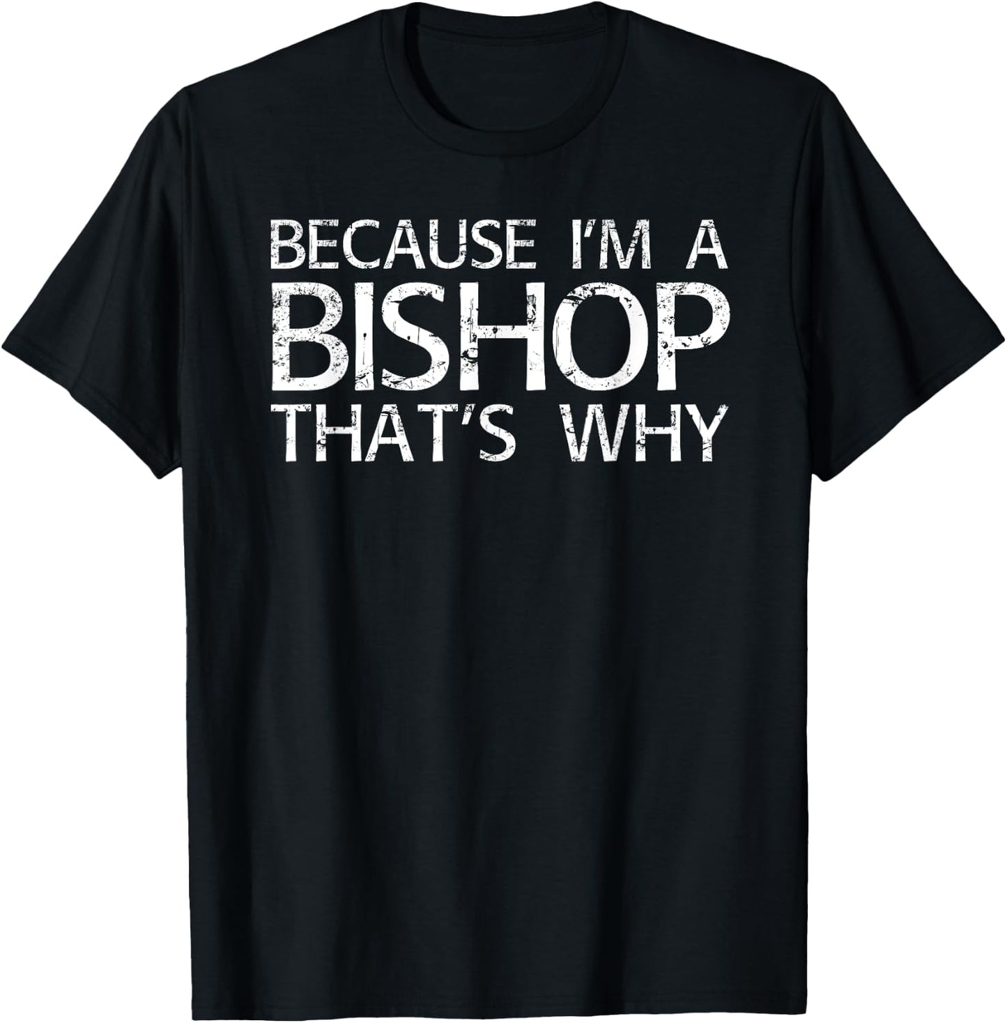 BISHOP Gift Funny Surname Family Tree Birthday Reunion Idea T-Shirt - T-Shirt | Black