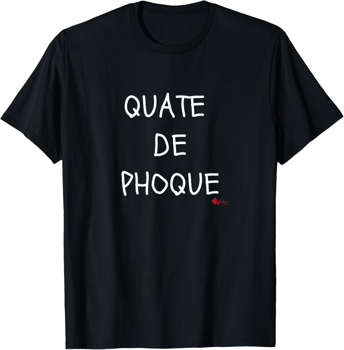 WTF : Quate Da Phoque T-Shirt - T-Shirt | Black