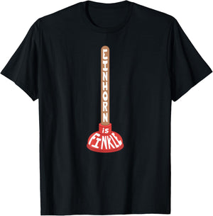Einhorn is Finkle Ewww T-Shirt - T-Shirt | Black