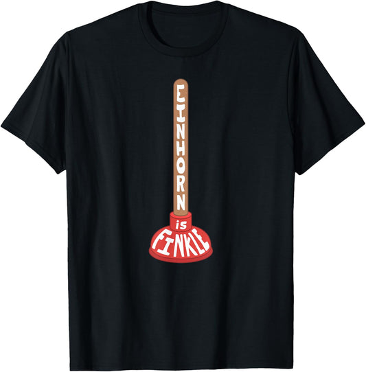 Einhorn is Finkle Ewww T-Shirt - T-Shirt | Black