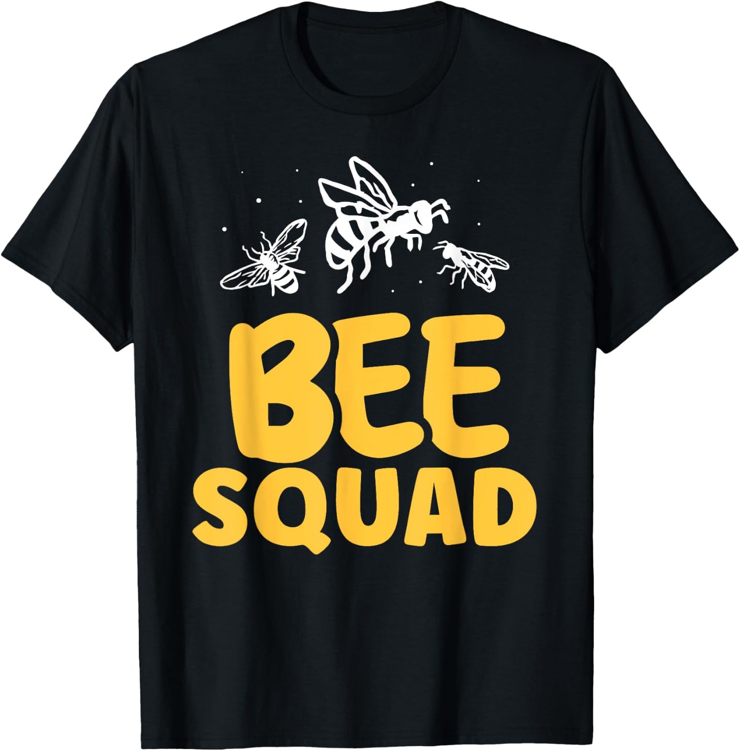 Bee Squad Beekeeper Hive Bees Honeybee Bee T-Shirt - T-Shirt | Black