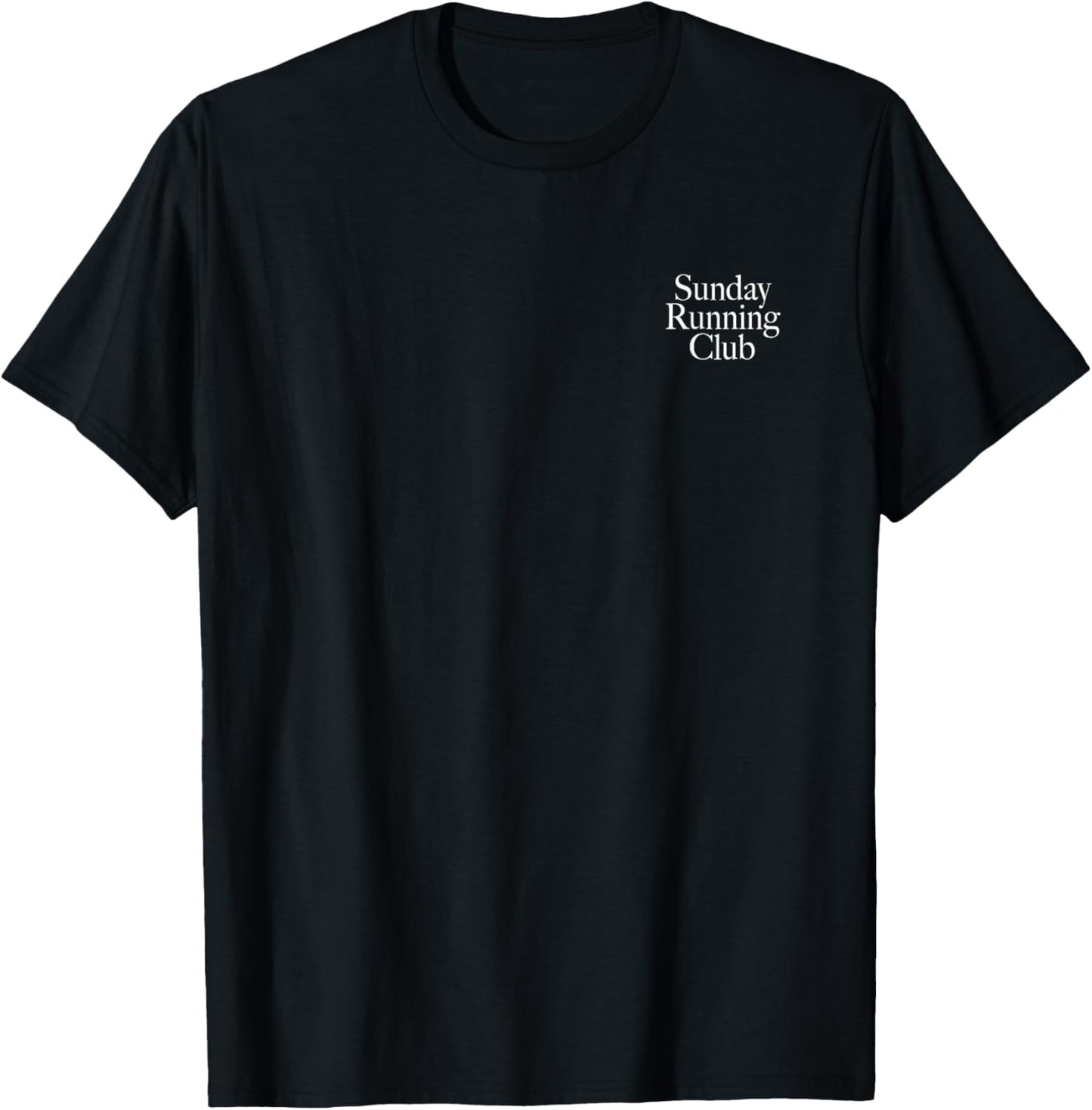 Sunday Running Club T-Shirt - T-Shirt | Black