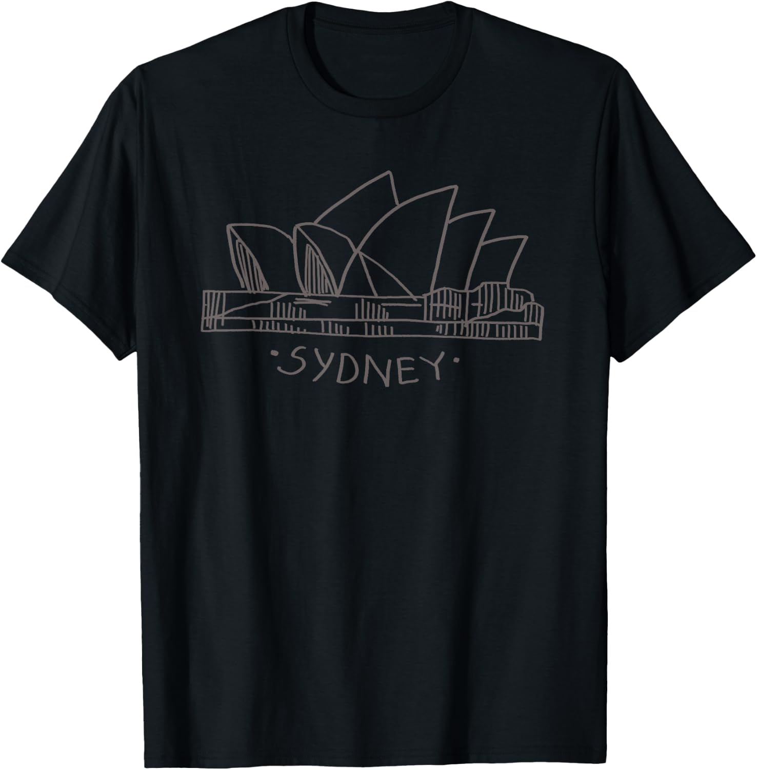 Sydney Opera House T-Shirt - T-Shirt | Black