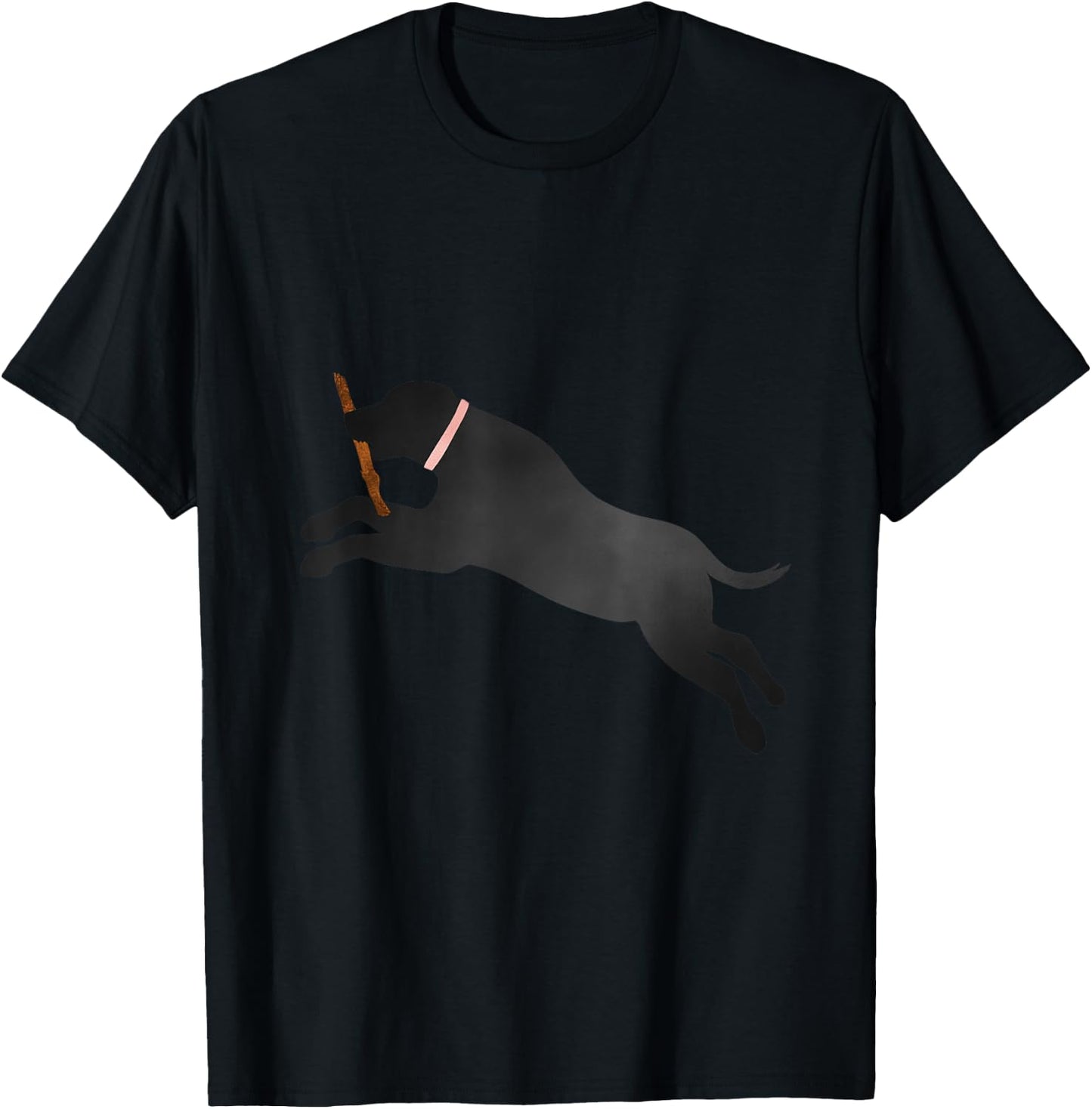 Labrador Retriever Black Lab Dog Lover T-Shirt - T-Shirt | Black