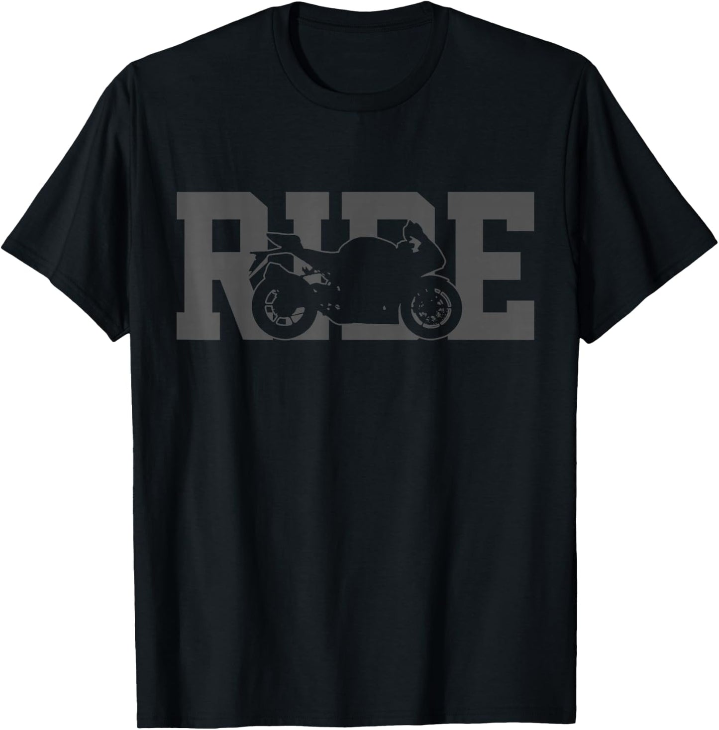 Motorcycle Racing Biker Racer Gift T-Shirt - T-Shirt | Black