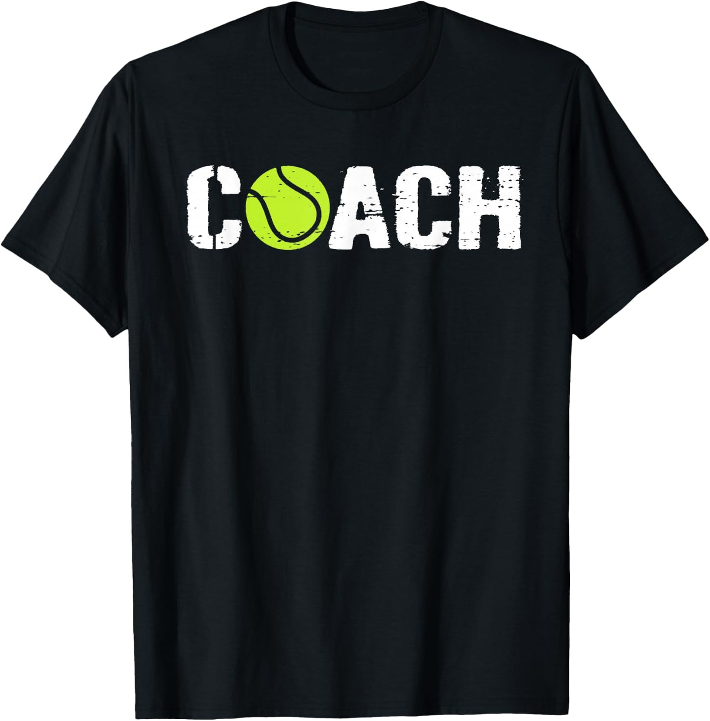 Tennis Coaches Costume Retro Tennis Coach Men Women T-Shirt - T-Shirt | Black