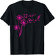 Funny Dandelion Music Note Flower Lover Gift Men Women Kids T-Shirt - T-Shirt | Black