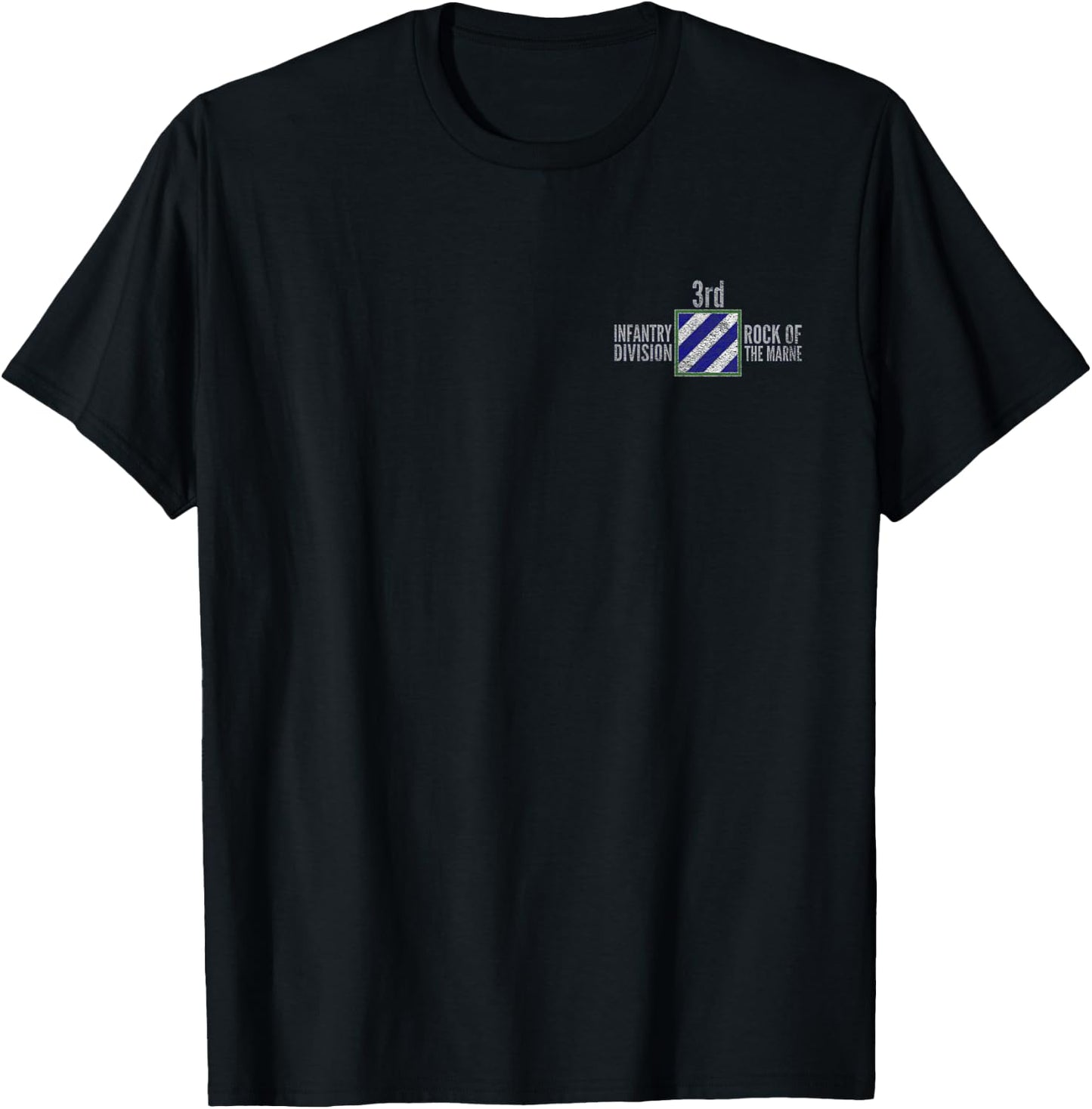 3rd Infantry Division United States Army Rock of the Marne T-Shirt - T-Shirt | Black