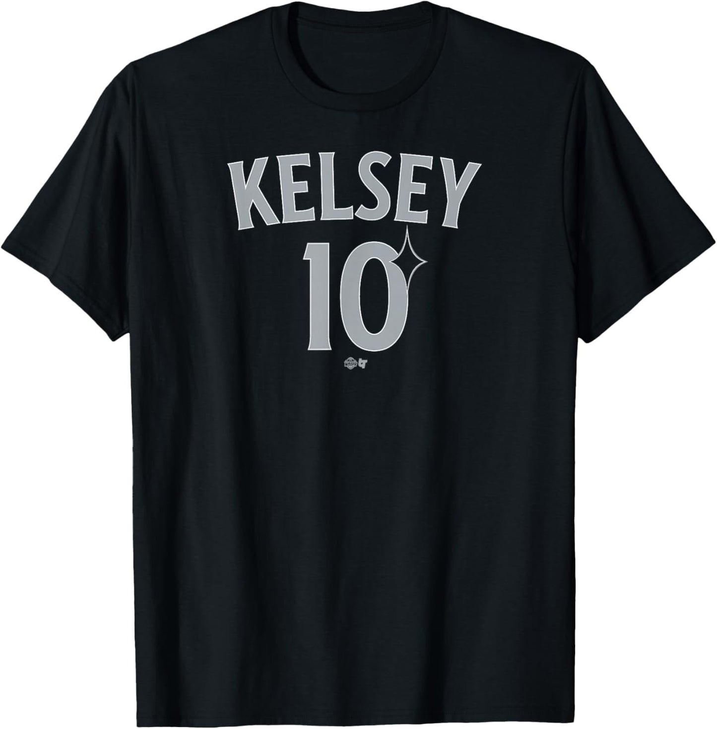 Kelsey Plum: LV 10 - Las Vegas Basketball T-Shirt - T-Shirt | Black