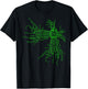CPU Heart Circuit Board Funny Programmer Technology Core T-Shirt - T-Shirt | Black