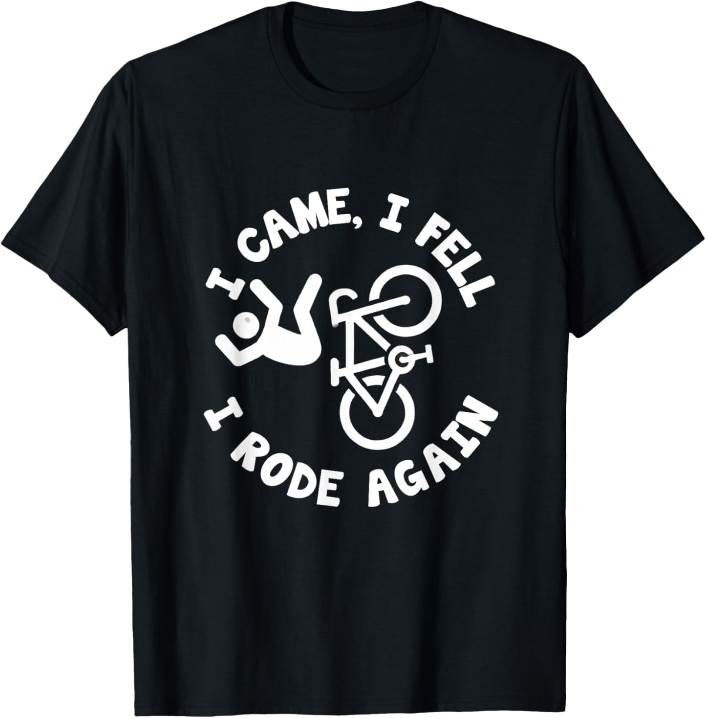 Bike Accident Get Well Bicycle Crash Survivor Recovery T-Shirt - T-Shirt | Black