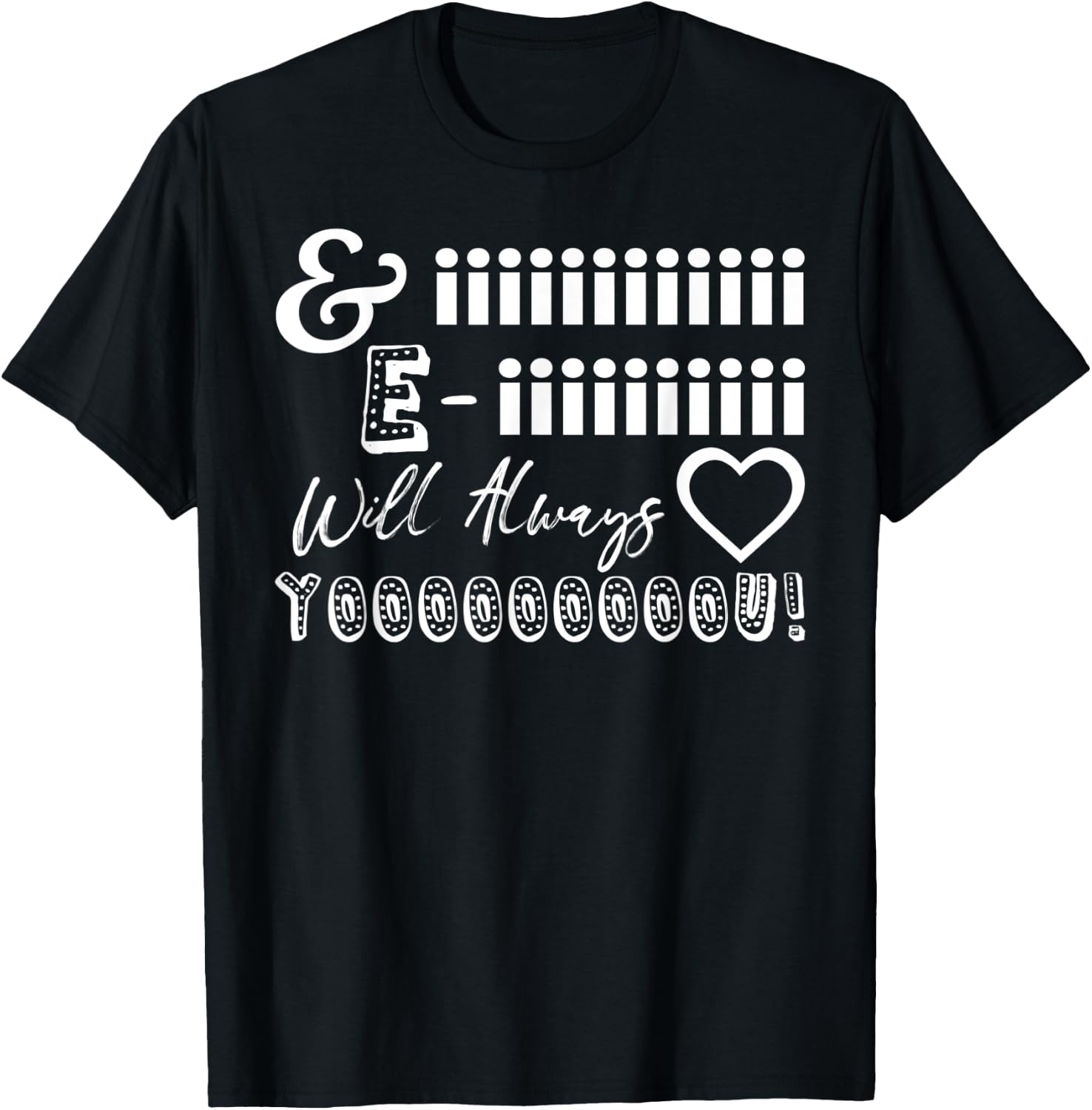 I Will Always Love You Funny Houston Song Lyric T-Shirt - T-Shirt | Black