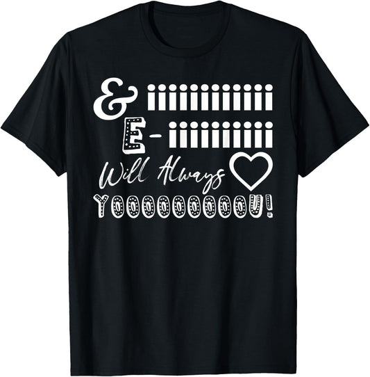 I Will Always Love You Funny Houston Song Lyric T-Shirt - T-Shirt | Black
