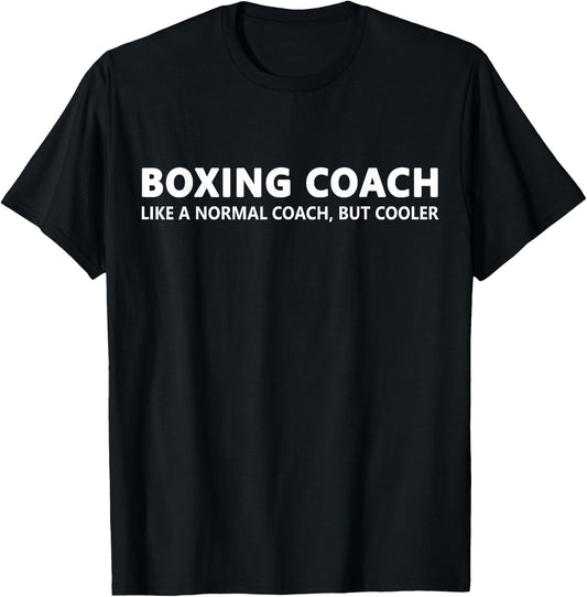Funny Boxing Coach Definition Boxing Coach T-Shirt - T-Shirt | Black