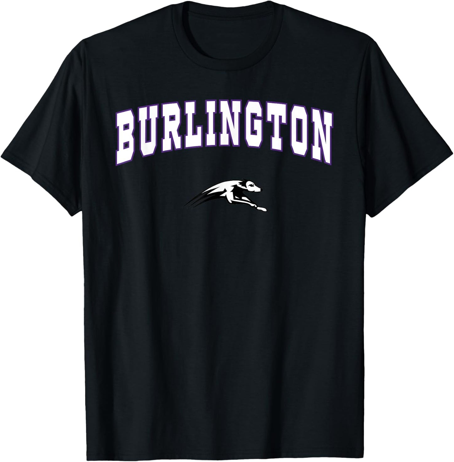 Burlington High School Grayhounds T-Shirt - T-Shirt | Black