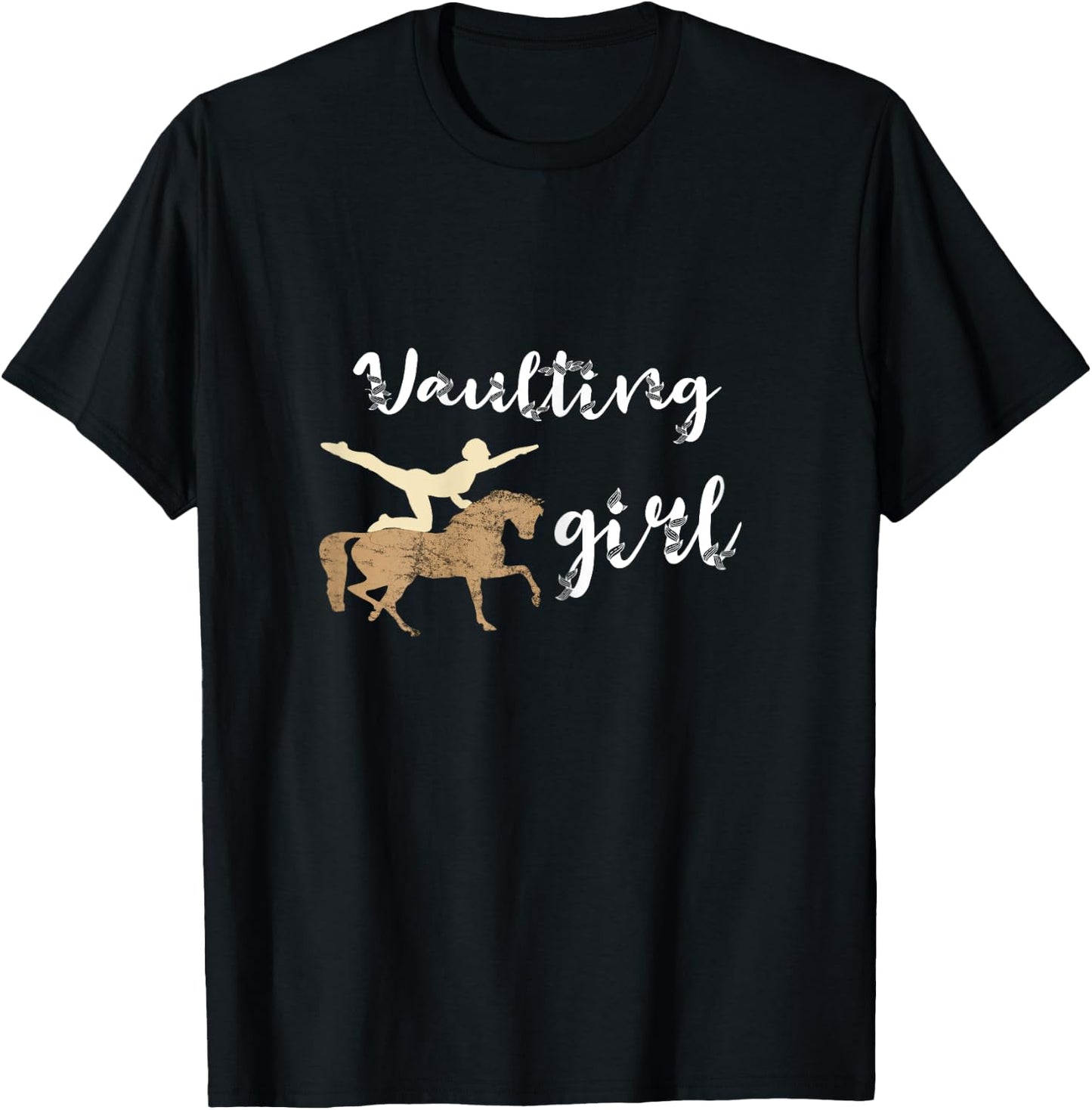 Vaulting Girl Volti Girls Vaulting Vaulter Rider T-Shirt - T-Shirt | Black