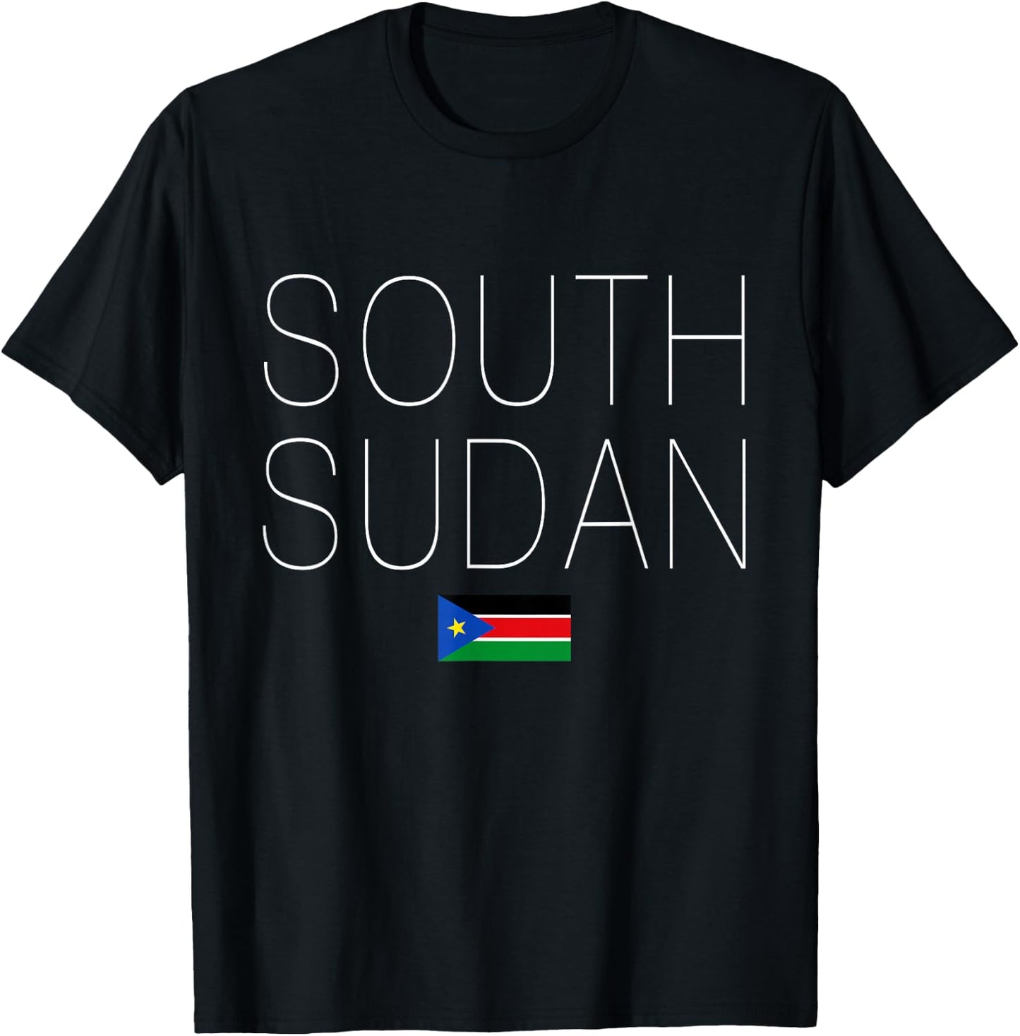 South Sudan T-Shirt - T-Shirt | Black