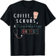 OB Tech Rainbow Coffee Coffee Scrubs & Tiny Baby Hugs Cute T-Shirt - T-Shirt | Black