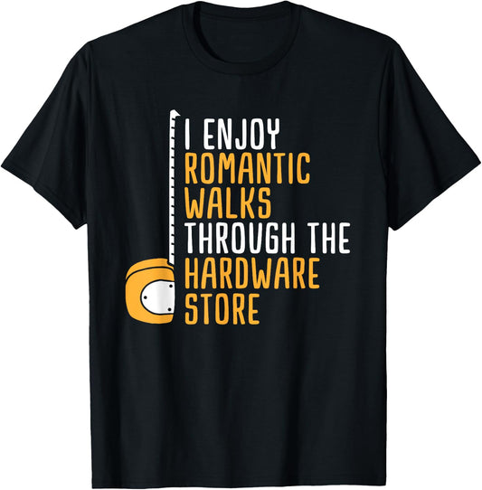 Hardware Store Tools Dad Handyman Humor T-Shirt - T-Shirt | Black